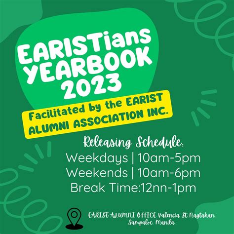 earist start of classes 2023|Facebook.